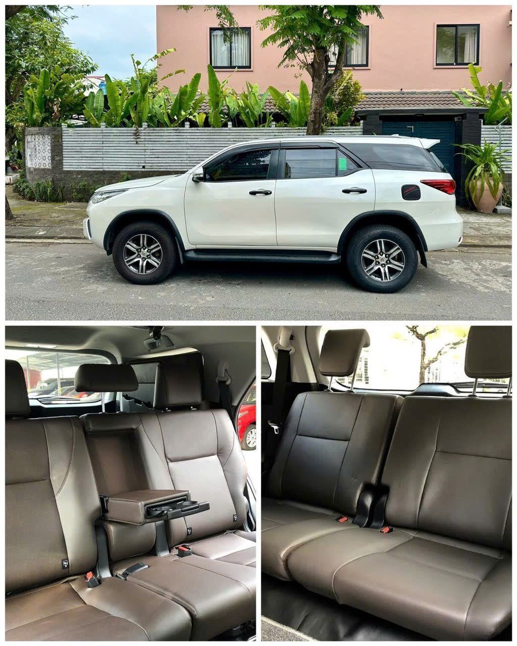 Toyota Fortuner SUV used for private visa run transport from Da Nang